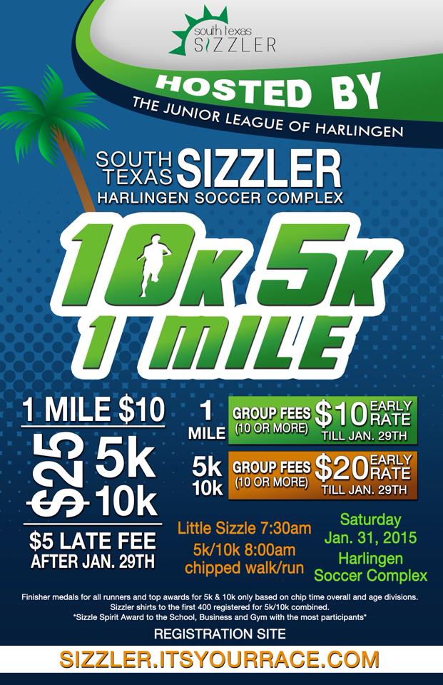 South Texas Sizzler 5K/10K Little Sizzle 1 Mile