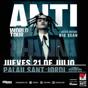 Rihanna "Anti World Tour 2016" llega a Barcelona