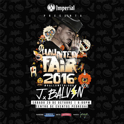 J Balvin en el Haunter Fair de Costa Rica