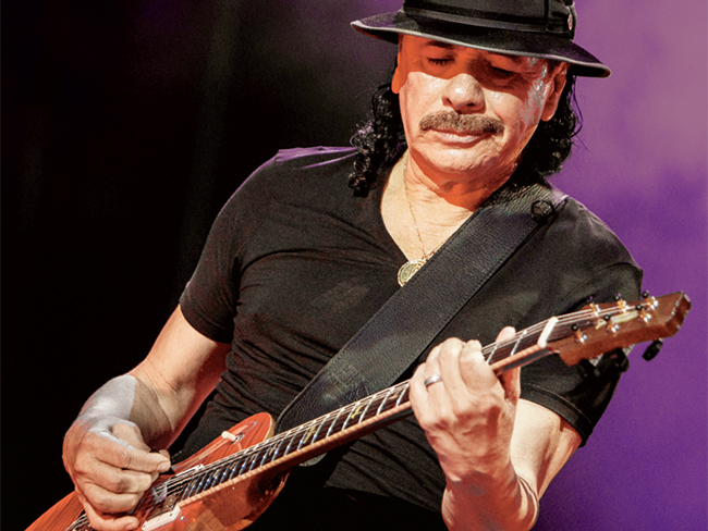 Carlos Santana en Phoenix