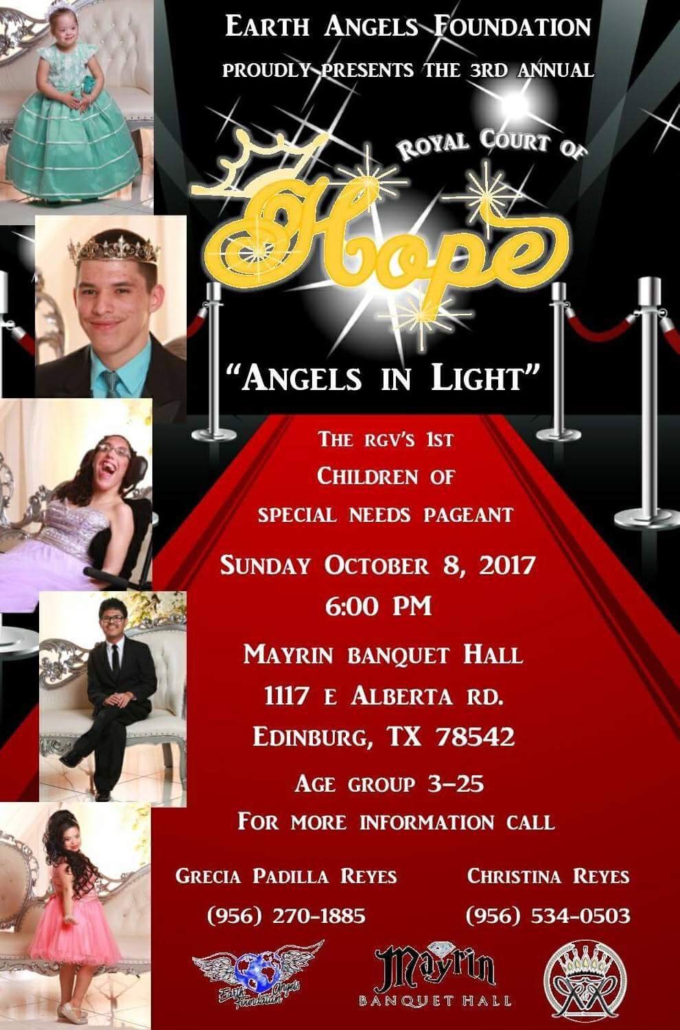 3rd Annual Royal Court of HOPE "Angels in Light"