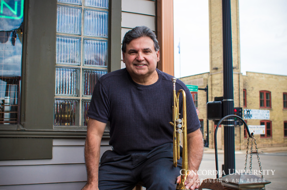 Sandwich & a Steinway with Louis Menchaca