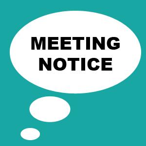 Image result for meeting notice