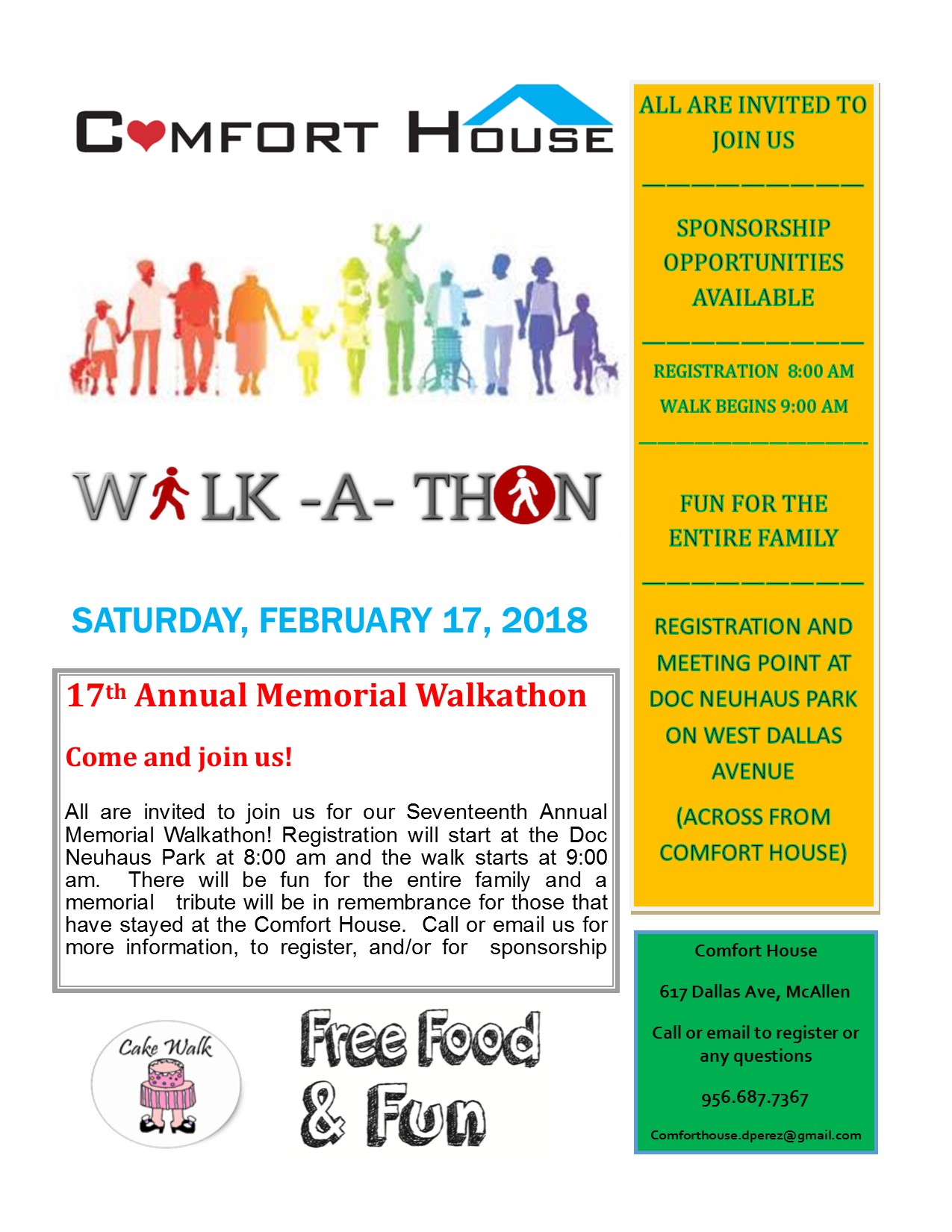 17th Annual Memorial Walkathon Mcallen Events Ca Commingly