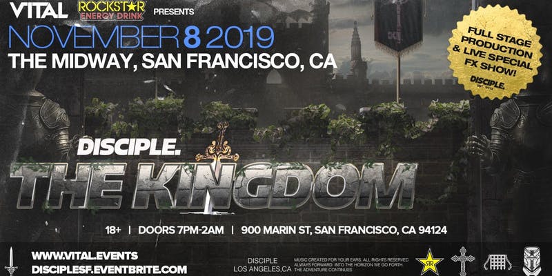DISCIPLE SF Takeover 2019 ft. Virtual Riot, Barely Alive + more!
