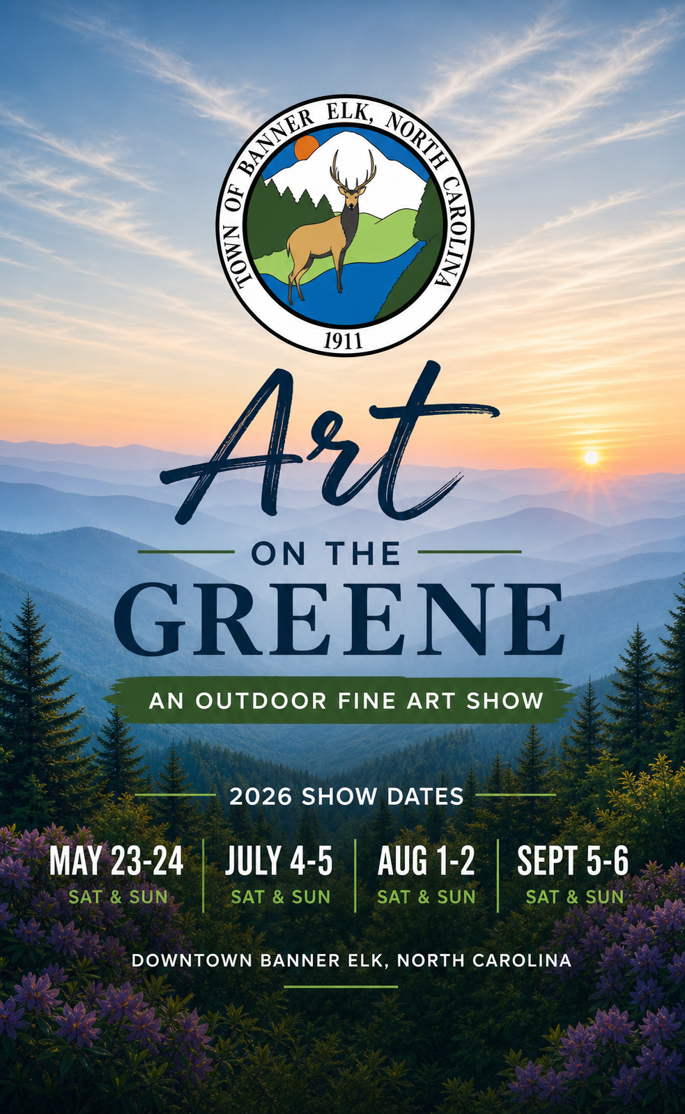 Banner Elk Art on the Green 